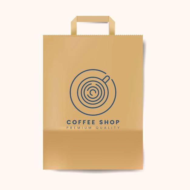 branded paper bag